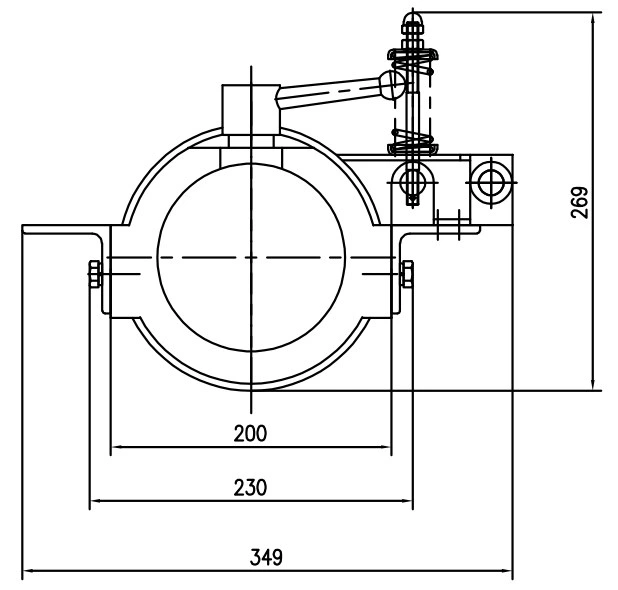 4 Ton Hydraulic Recovery Winch with Rope Guide