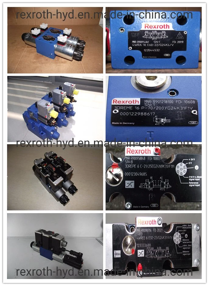 Rexroth Hydraulic Valve/Excavator Hydraulic Control Valve/Solenoid Valve Coil/Proportional Valve/Directional Valve/Pressure Control/Seal Kit for 4we6 4we10